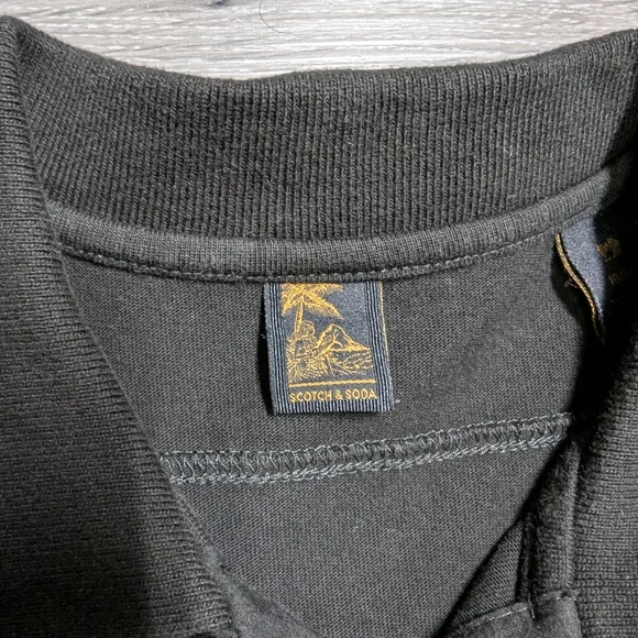 Scotch & Soda Kids Button Up Aloha Shirt Hawaiian Camp Shirt Boys Size 10 / 140 - Picture 3 of 8